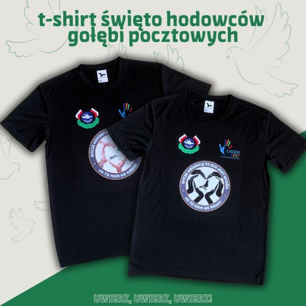 T-shirt Święto Hodowców Gołębi Pocztowych - obrazek 3