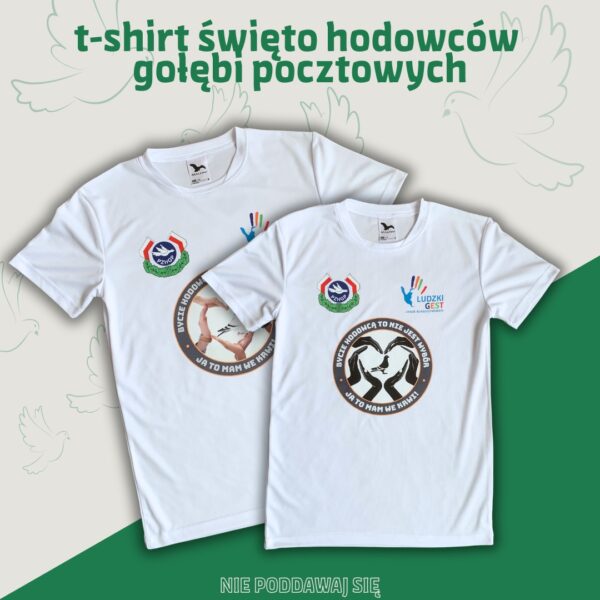 T-shirt Święto Hodowców Gołębi Pocztowych - obrazek 2