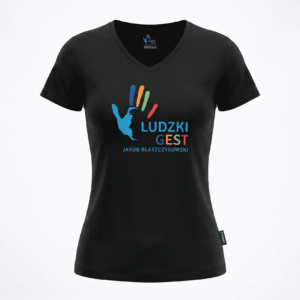 T-shirt w serek